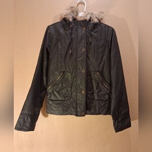 Aeropostale Women's Black Jacket Size S/P